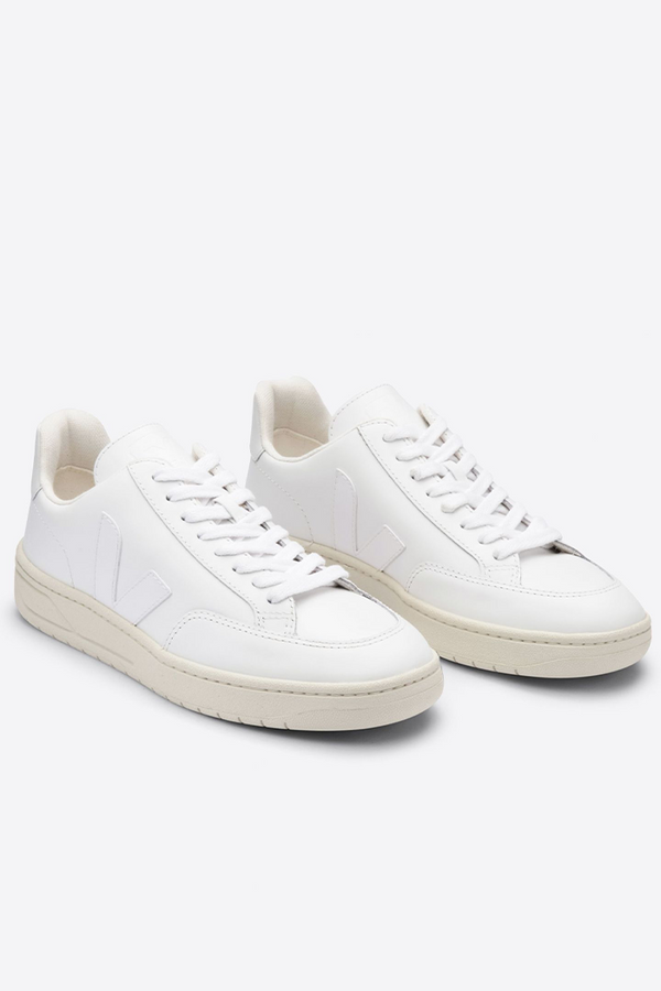 VEJA Leather Full White V-12 Sneaker
