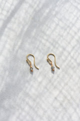 Charlotte Penman Gold Labradorite Bebe Gem Drops Earrings