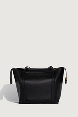 Yu Mei Black Deer Nappa Claudia Tote