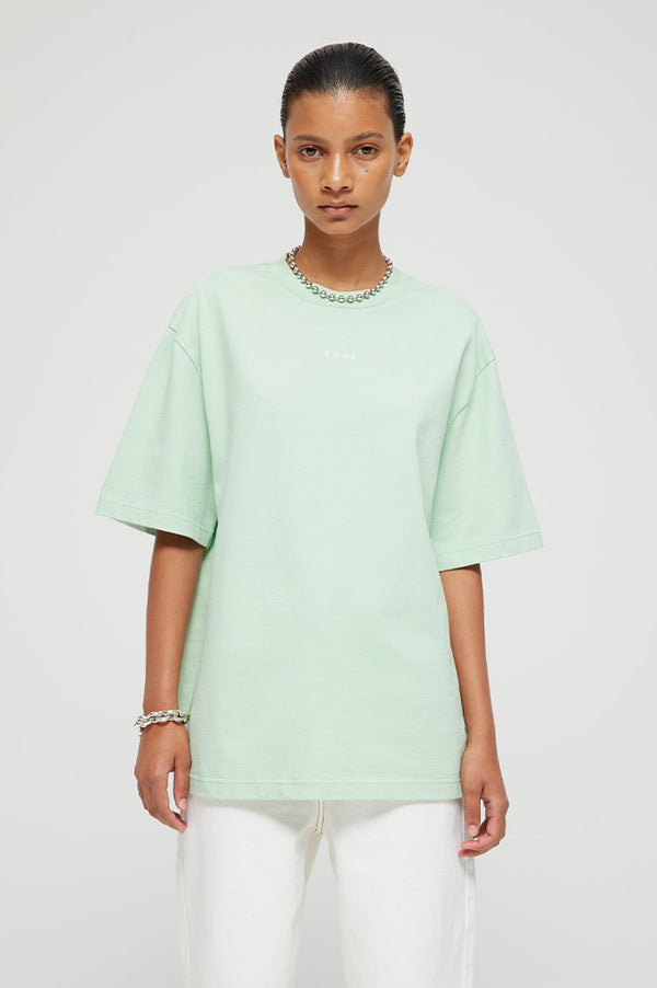 Topshop oversized jersey tank in green
