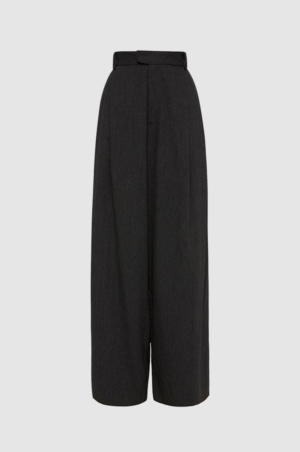 Bassike Tailored Pleat Front Pant