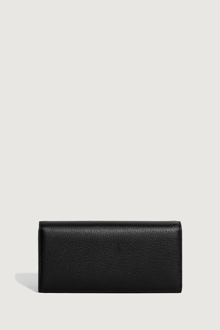 Yu Mei Black Deer Nappa Sebastian Wallet