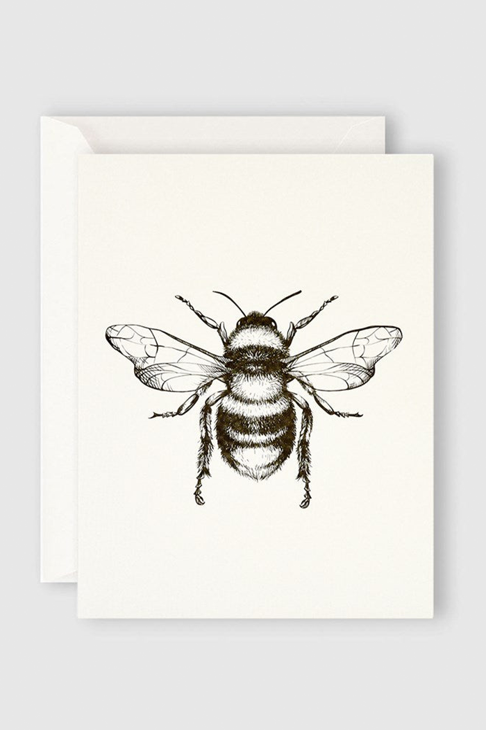 Father Rabbit Bumble Bee Card