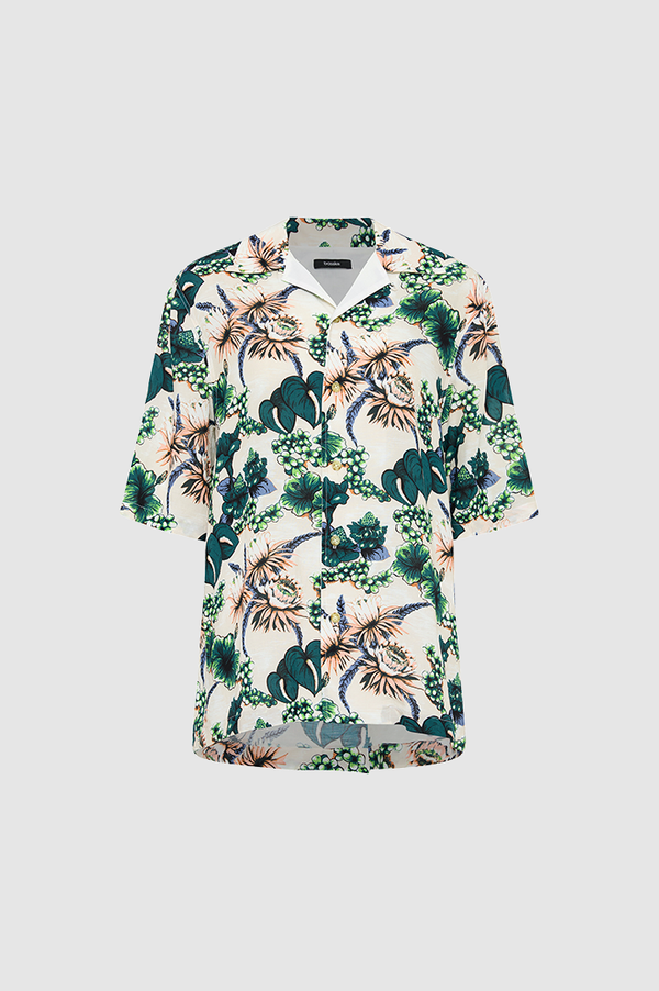 Bassike Botanical Vintage Floral Shirt