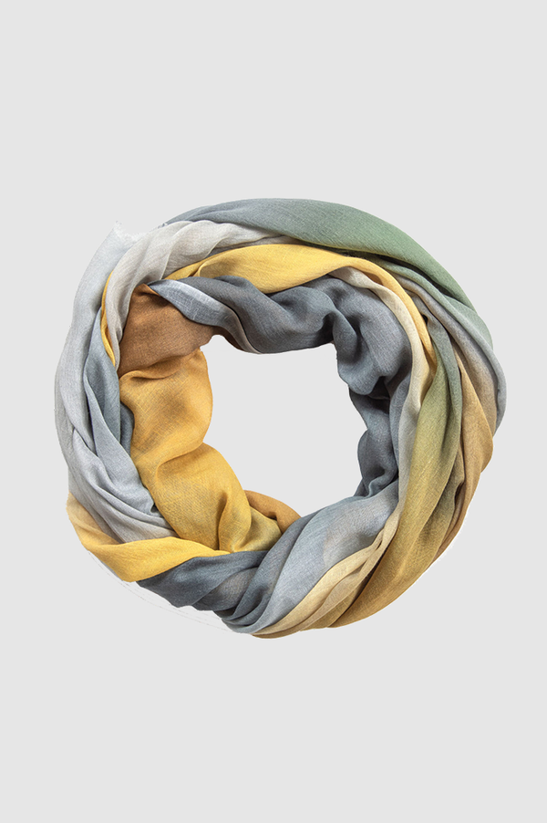 Good & Co Gerbras  Linen Blend Scarf