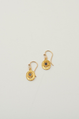 Charlotte Penman Gold Mini Artemis Spinel Earrings