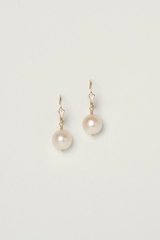 Charlotte Penman Gold Madre Pearl Earrings