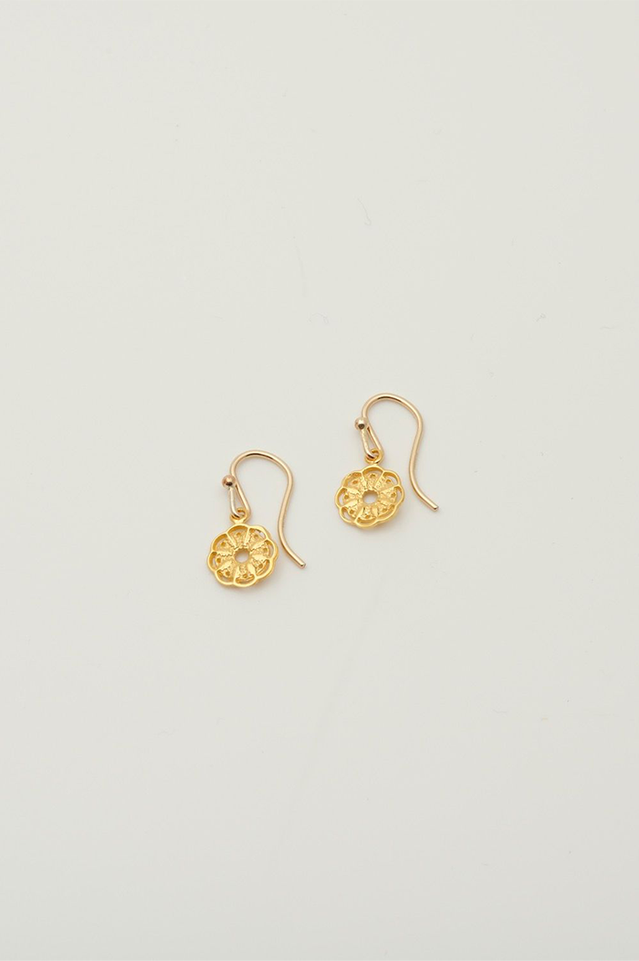 Charlotte Penman Gold Mini Wild Earrings