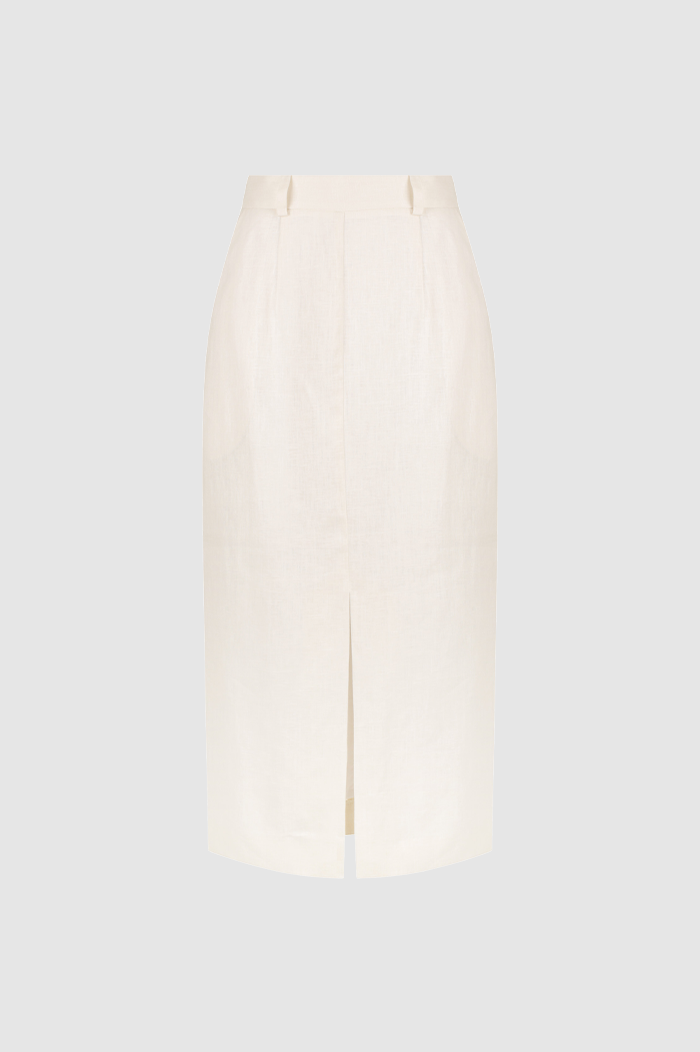 Morrison Ivory Linen Annie Skirt