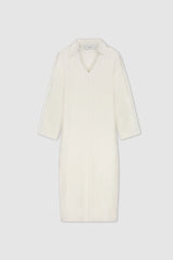 Róhe Off White Linen Tunic Dress