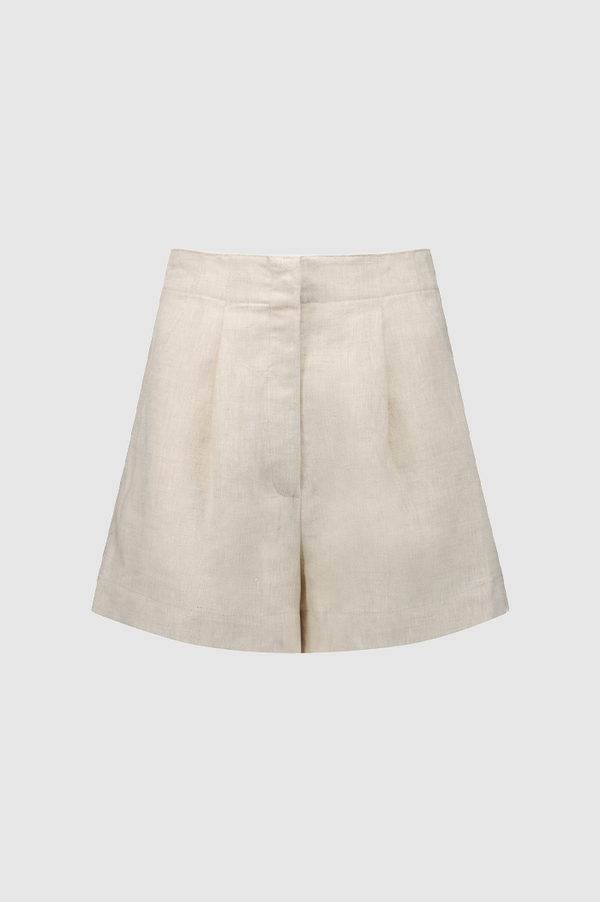 Caitlin Crisp Natural Linen Voyage Short